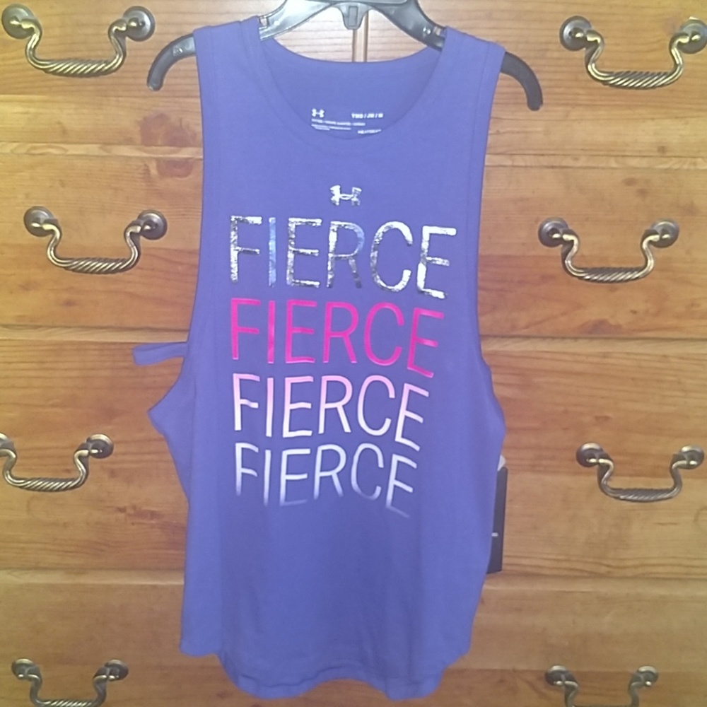 NWT Girls Medium Under Armour Tank Top